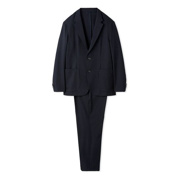 【極美品】AOURE ハイファンクションスーツ セットアップ ネイビーL ハイファンクションスーツ(ジャケット)｜アウター｜AOURE