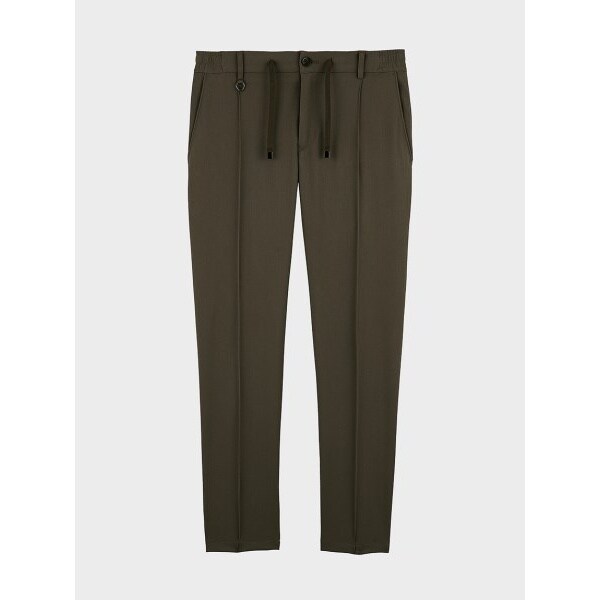 MALPENSA PANTS PLEATS TECH TWILL（フルレングス）｜AOURE