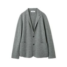 縮絨ニットジャケット