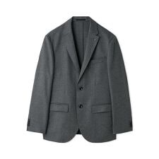 アウール(AOURE)のストレッチフラノセットアップジャケット