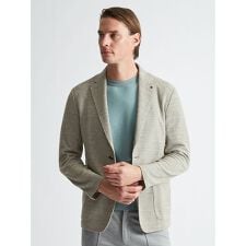 ストライプジャージージャケット