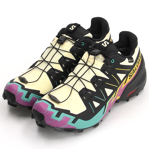 [}C]SALOMON/T/SPEEDCROSS 6 GTX/TiSALOMONj T YELLOW/BLACK