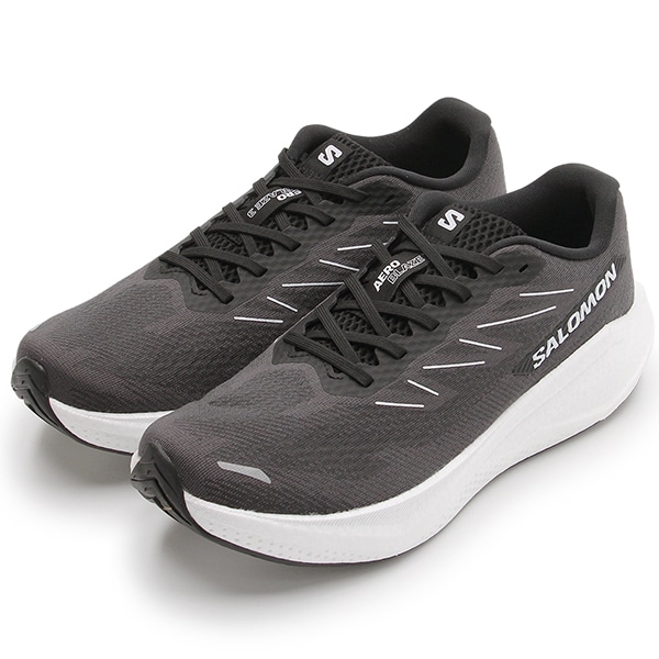 [�}���C]SALOMON/�T������/AERO BLAZE 3/�����j���O�V���[�Y/�T�������iSALOMON�j PHANTOM/WHITE/BLACK