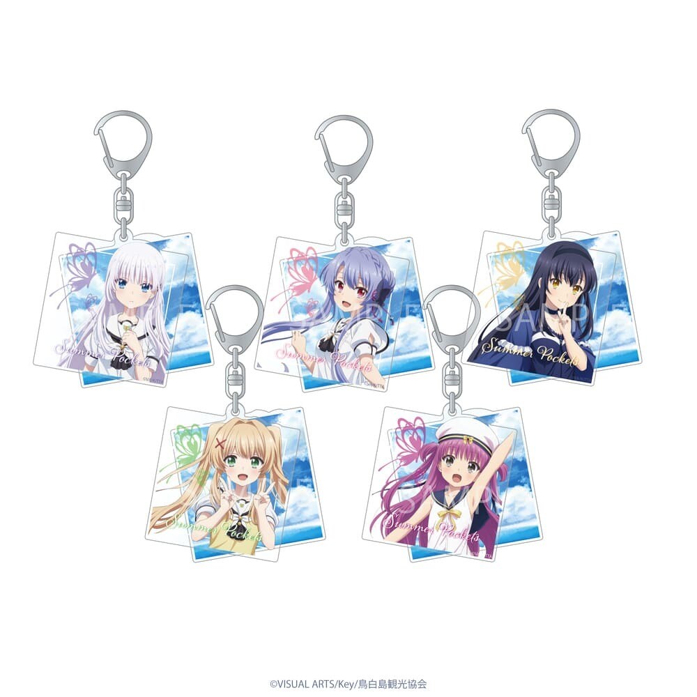 Summer Pockets トレーディング 缶バッジBOX(全6種
