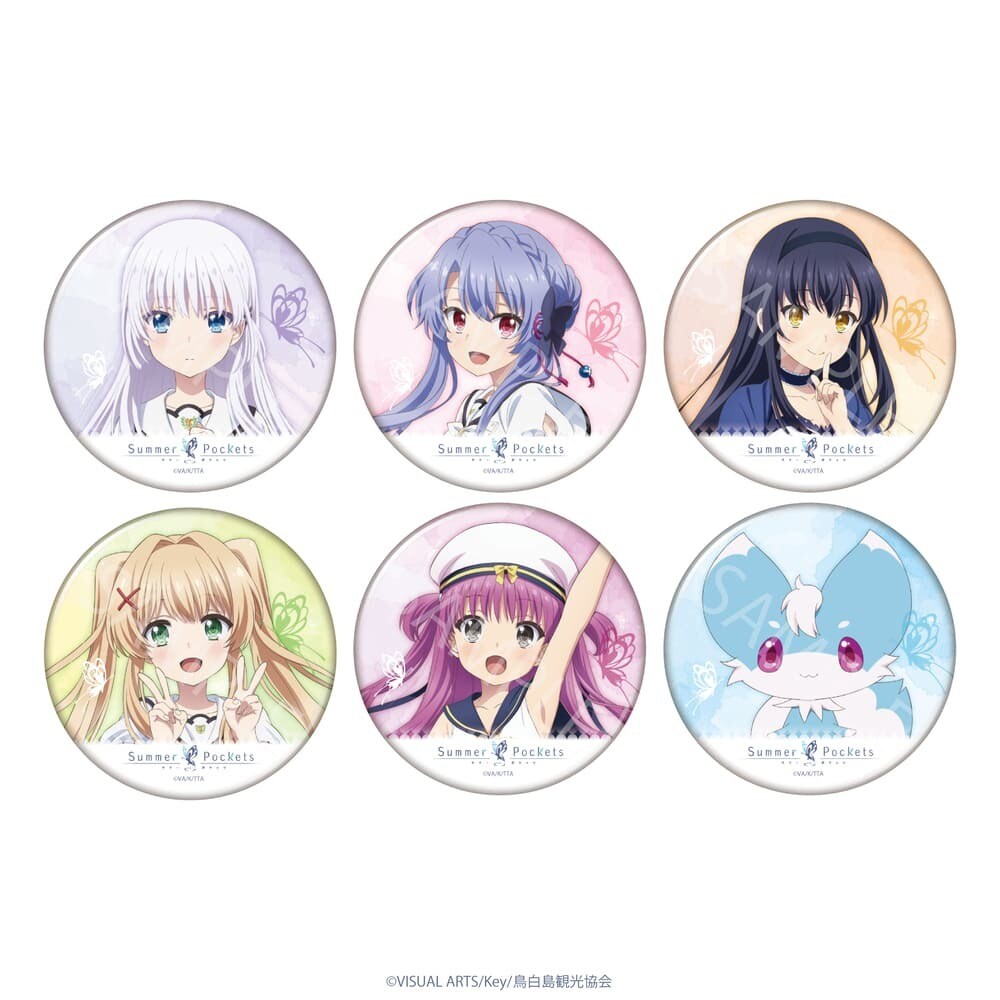 値引きする Summer Pockets トレーディング 缶バッジBOX(全6種 ピンズ・ピンバッジ・缶バッジ