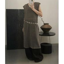 サマーニットワンピース