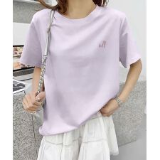 刺繍ワンポイントTシャツ