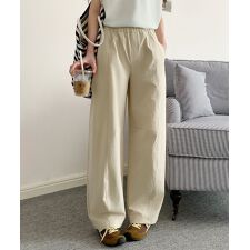 ベーシック九分丈ストレートパンツ