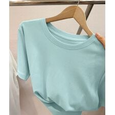 カラーベーシックTシャツ