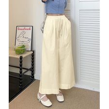 フレアシルエットリラックスパンツ