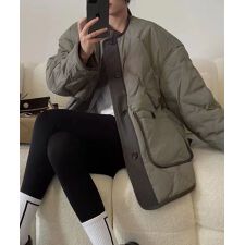 バニコ(Banico)の【BANICO】オーバーサイズキルティングジャケット