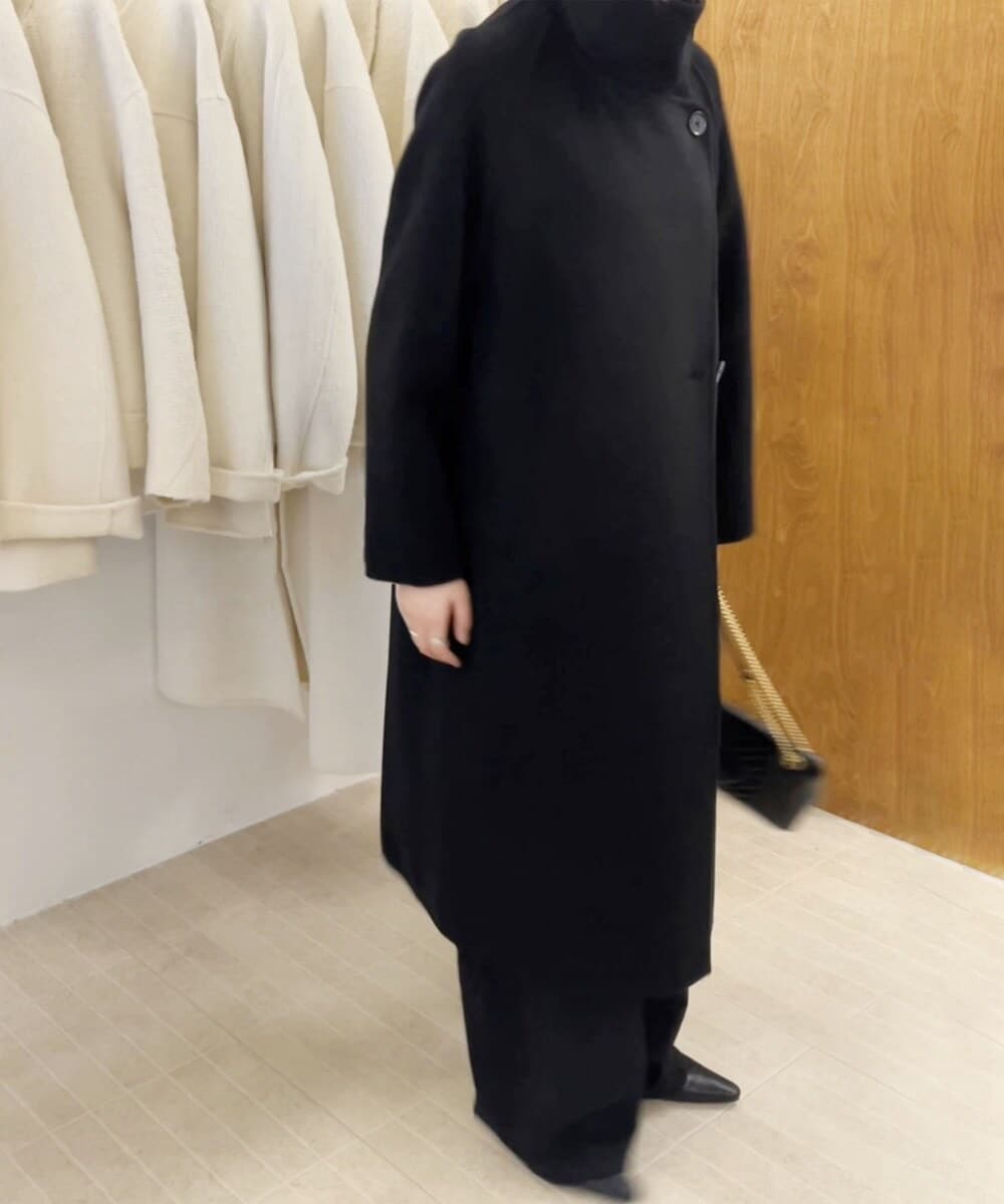 JOURNAL STANDARD コットンナイロンギャバビックカラーコート38 JOURNAL STANDARD（ジャーナルスタンダード）の「コットン