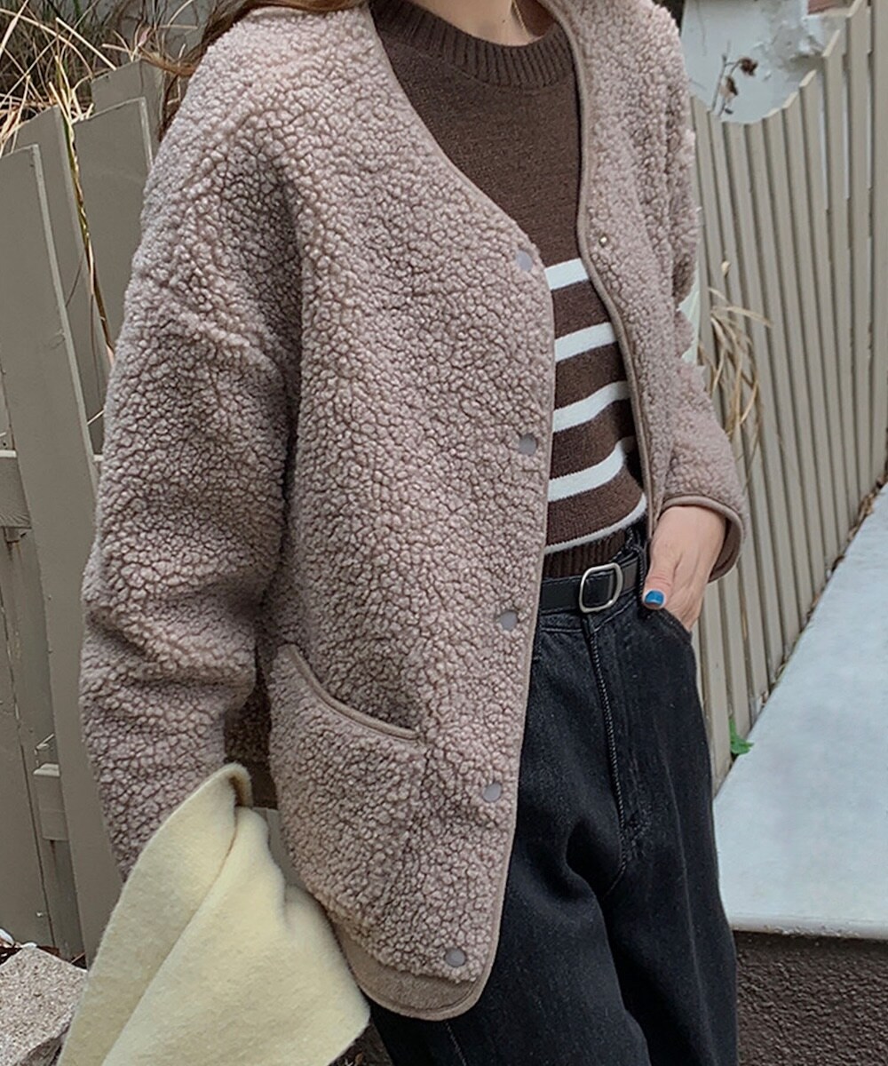 Banico】ボアノーカラージャケット | バニコ(Banico) | マルイウェブ