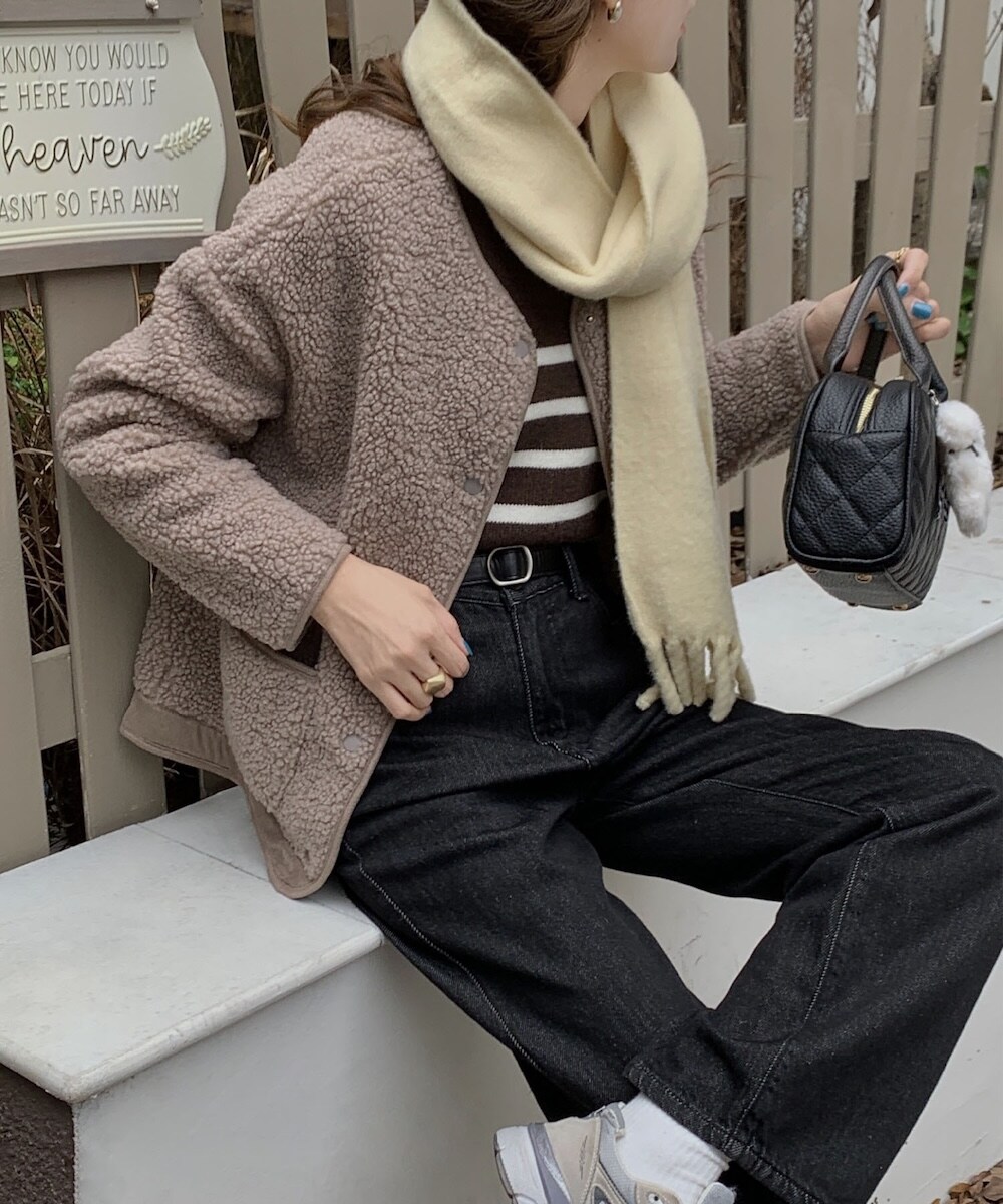 Banico】ボアノーカラージャケット | バニコ(Banico) | マルイウェブ