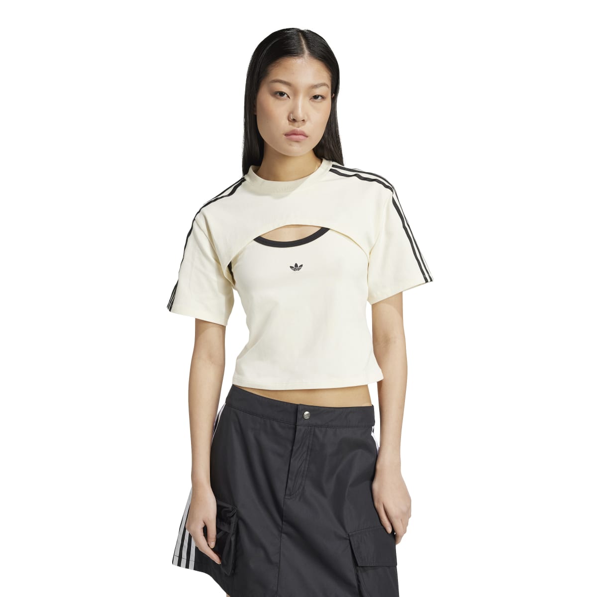 [ADIDAS] Tシャツ カットアウト カリ 半袖Tシャツ (2color) 楽天市場】 【公式】アディダス adidas 返品可 ライフスタイル