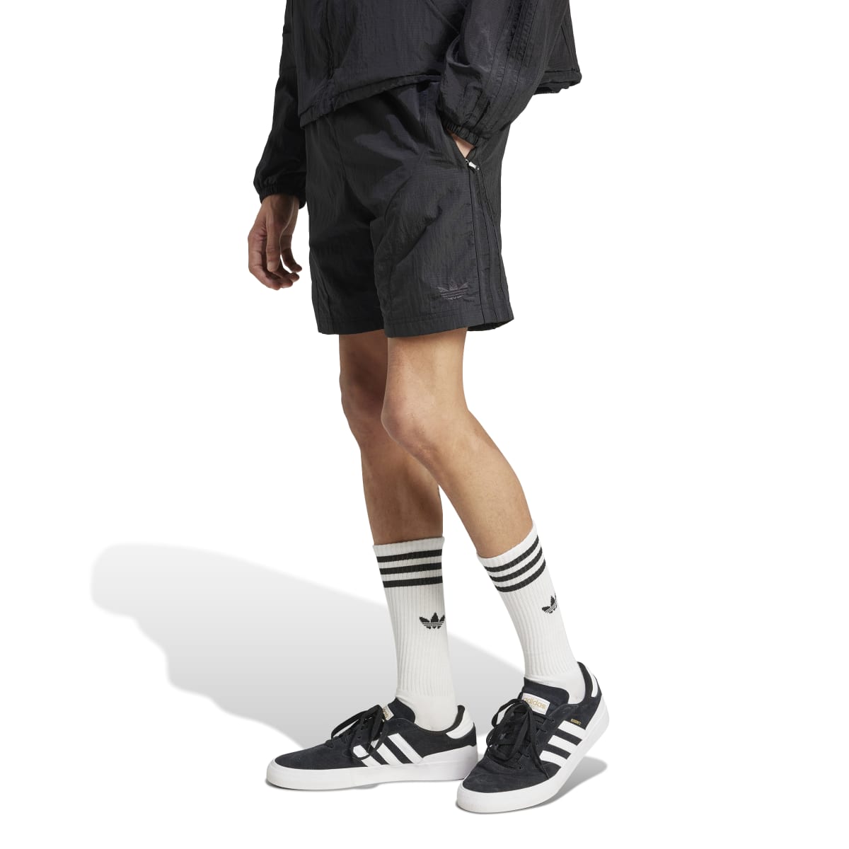 パンツ 00s adidas half pants y2k 00s adidas アディダス ハーフパンツ ブラック ドローコード y2k