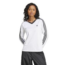 adidas Originals/アディカラー フットボール ジャカード Vネック 長袖ポロシャツ