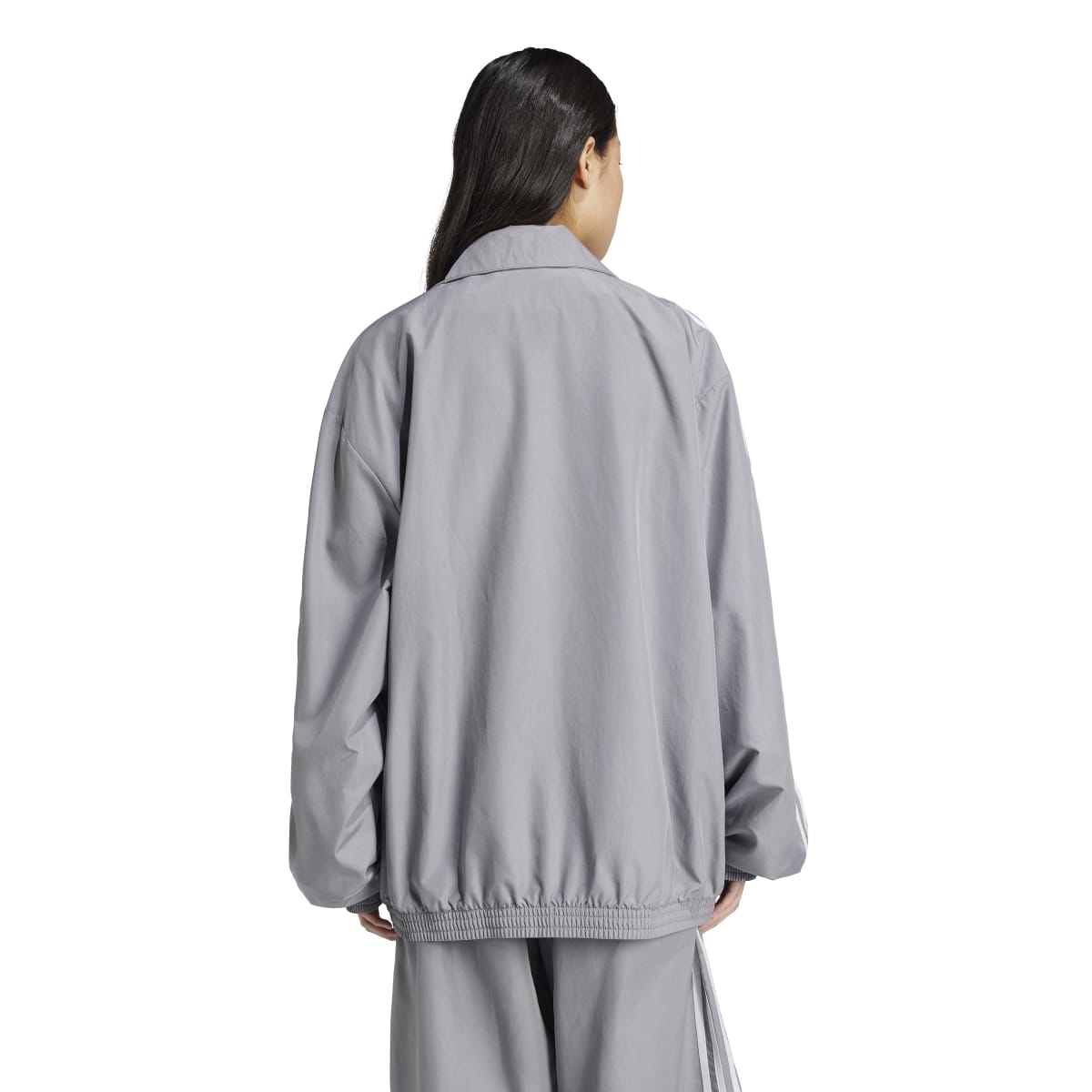 adidas オーバーサイズ ファイヤーバード シルバー セットアップ adidas☆オーバーサイズ ファイヤーバード トラックトップ