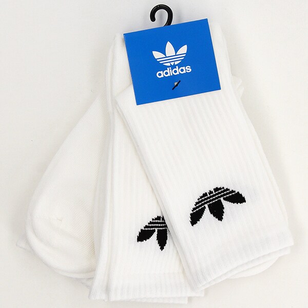 adidas Originals/トレフォイル クッション クルーソックス 3足組