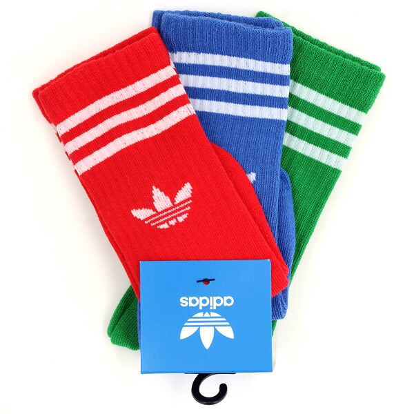 3ラインショート丈【アディダス×福助】五本指ソックス 滑り止め付き 18