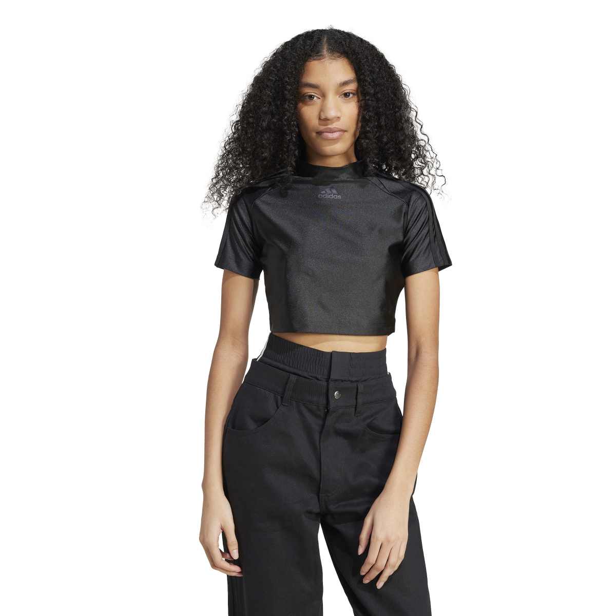 ★adidas originals★W TEAMGEIST TOP★追跡可 adidas Originals Teamgeist Slim Women's T-Shirt Black KE9795