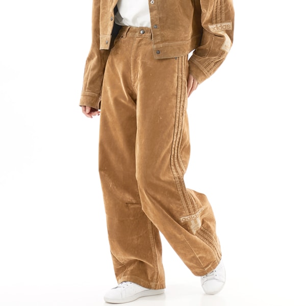 アディダス アディカラー デニム スリーストライプス 　トラックパンツ28/30 アディダス アディカラー デニム スリーストライプス トラック