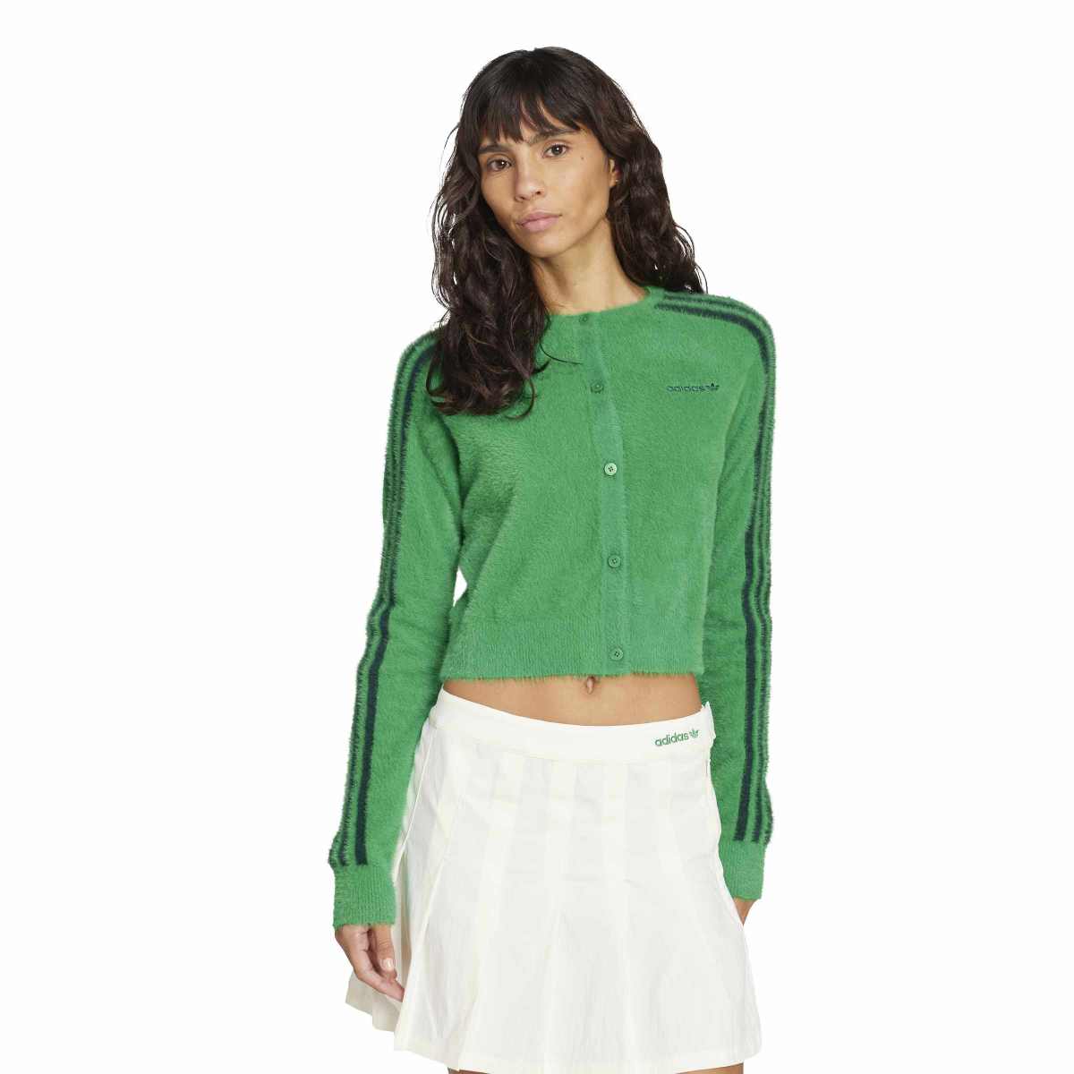 新品 アディダス オリジナルス/FLUFFY CARDIGAN ☆🆕 FLUFFY KNITTED CARDIGAN ☆ 可愛いモコモコカーディガンが入っ