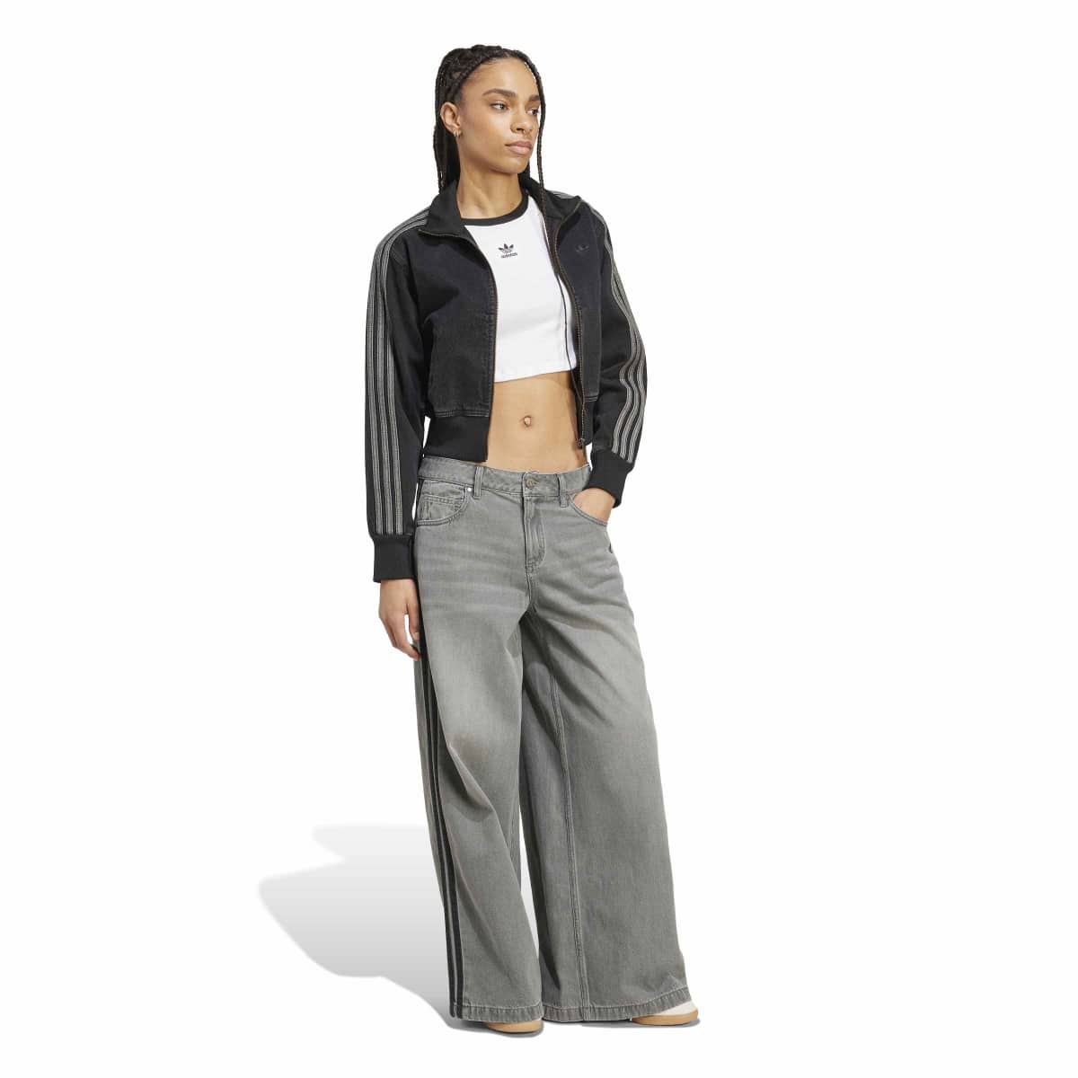 新品　アディダス adidas アディカラー デニム Adilenium パンツ adidas（アディダス） ジーンズ デニム デニムパンツ アディカラー