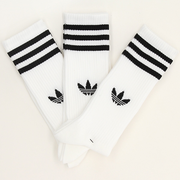 adidas Originals/スリーストライプス ハイ クルーソックス 3足組