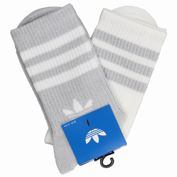adidas Originals/スリーストライプス グリッター クルーソックス2足組