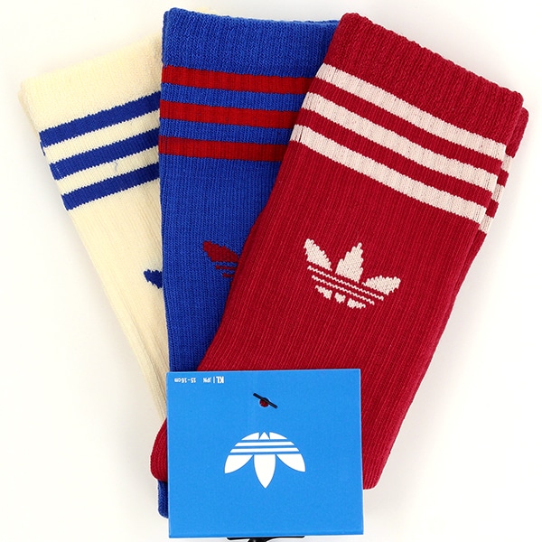 お子様用 adidas Originals/CREW SOCK 3 PAIR PACK KIDS | アディダス