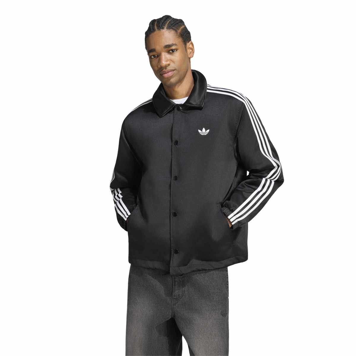 adidas Originals/3 STRIPES SATIN COACHES JACKET | アディダス