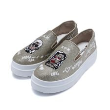 ジョイアンドマリオ(Joy＆Mario)のJoy&Marioフェイスデザインスリッポン 83693W