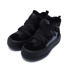 スパンコールレザームートンブーツ