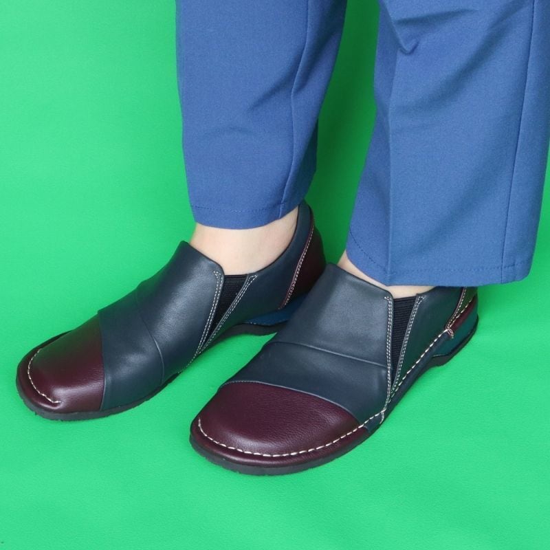 アールプレミアム（R−PREMIUM）/HS 4E パンチング レザー スリッポン HS 4E パンチング レザー スリッポン | アールプレミアム(R-PREMIUM