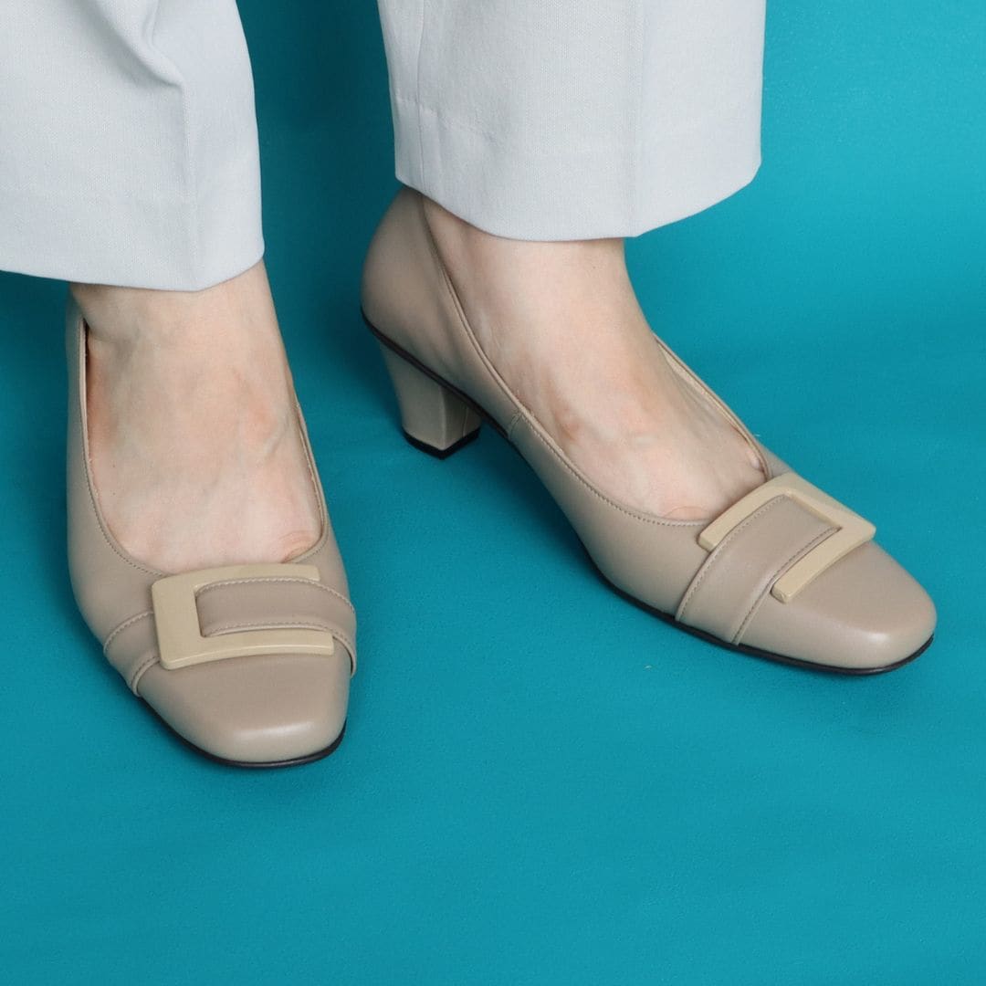 日本製 HS ターバン レザー パンプス | エイチエス(HS) | マルイウェブ