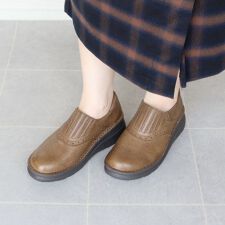 エイチエス(HS)のHS 本革 らくらく スリッポン