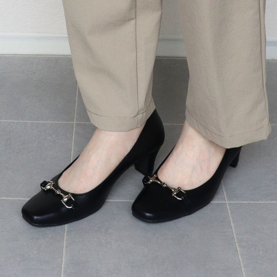 エイチエス（HS）/日本製 COOL SAPPHIRE アーモンドトゥ フラットパンプス 日本製 COOL SAPPHIRE アーモンドトゥ フラットパンプス | エイチエス