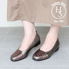 エイチエス(HS)の日本製 HS エナメル ターバン パンプス