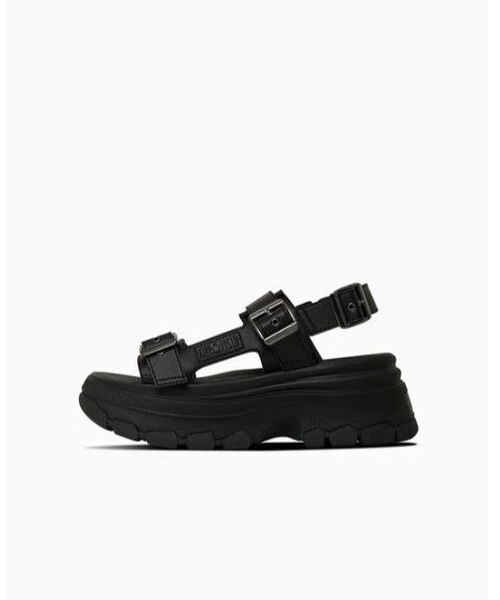 [}C]fB[X AS TREKWAVE SANDAL(I[X^[ gbNEG[u T_)/Ro[XiConversej BLACK^BLACK
