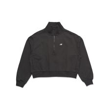 レディース NB ATHLETICS ハーフジップ　モックネックスウェットシャツ