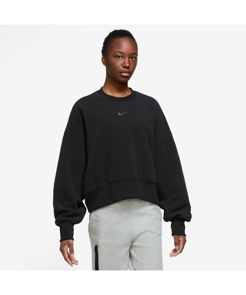 ナイキ（NIKE）/レディース ナイキ ウィメンズ NSW PLSH MOD L／S クロップ クルー レディース ナイキ ウィメンズ NSW PLSH MOD L／S クロップ クルー