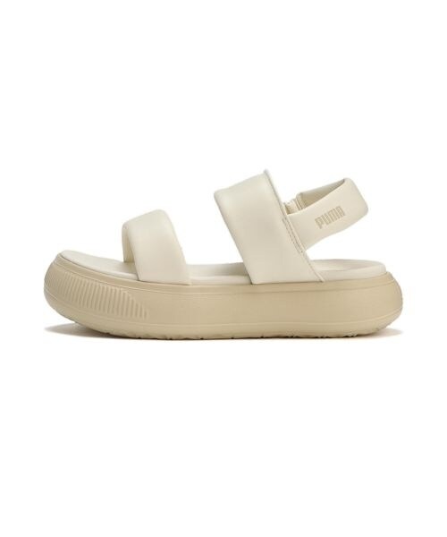 [}C]fB[X MAYU PUFFY SANDALS WNS/v[}iPUMAj WARM WHITE|SUGARED A