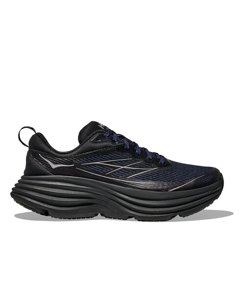 [�}���C]�����Y U BONDI 8 TS CAGED/�z�J �I�l�I�l�iHOKA ONE ONE�j MIDNIGHT BLUE �^ BLAC