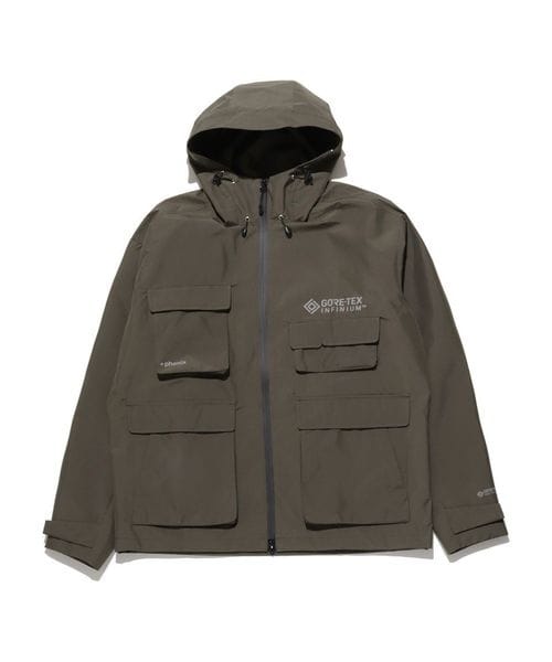 【美品】プラスフェニックス メンズ GORE-TEXアノラックパーカー プラスフェニックス +phenix GORE－TEXアノラックパーカー