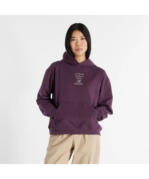 ニューバランス（new balance）/レディース Athletics フレンチテリーオーバーサイズChoice フーディ(裏起毛) レディース Athletics フレンチテリーオーバーサイズChoice フーディ