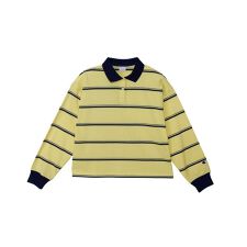 レディース LS BORDER POLO SHIRT