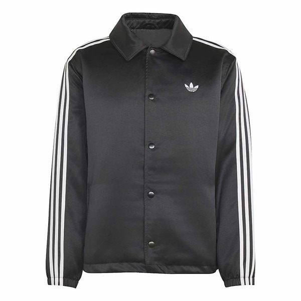 [�}���C]���C�t�X�^�C�� 3 STRIPES SATIN COACHES JACKET/�A�f�B�_�X �I���W�i���X�iadidas originals�j �u���b�N