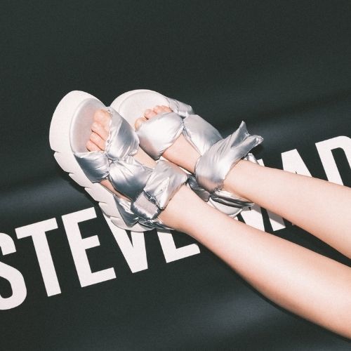 ★Steve Madden★ベスト商品★特価★PRIYA BLACK★サンダル Steve Madden レディース ベリンダミュール, ブラックレザー