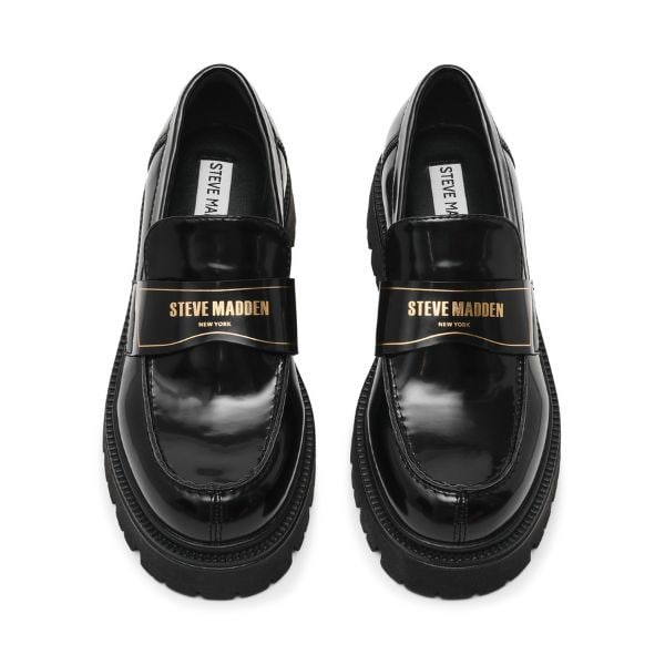 スティーブマデン（STEVE MADDEN）/ロゴベルト厚底ローファー　25AW ロゴベルト厚底ローファー 25AW | スティーブマデン(STEVE MADDEN